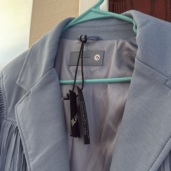 Free People Blue Memories Blazer NWT - Picture 6 of 8